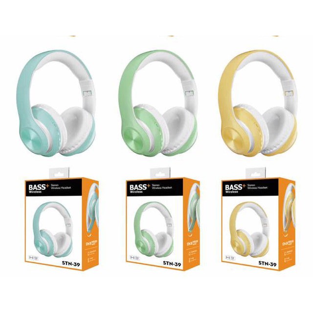 HEADSET BLUETOOTH STN39 MACARON INPODS HEADPHONE EARPHONE HANDSFREE