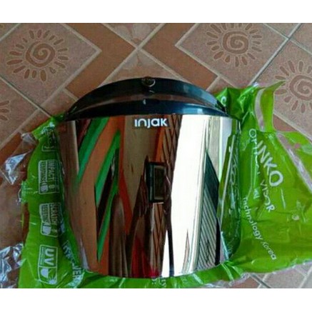KACA HELM BOGO DATAR SILVER