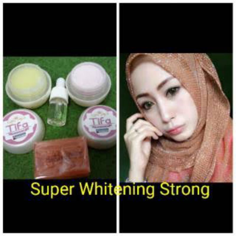 Paket tifa skincare super whitening strong