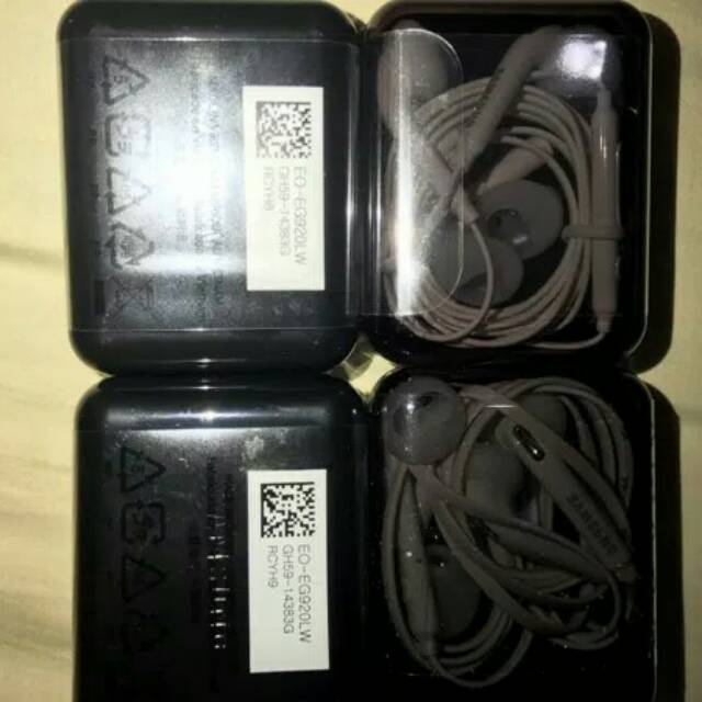 Earpod / handsfree / headset samsung original 100% ( cabutam hp baru)