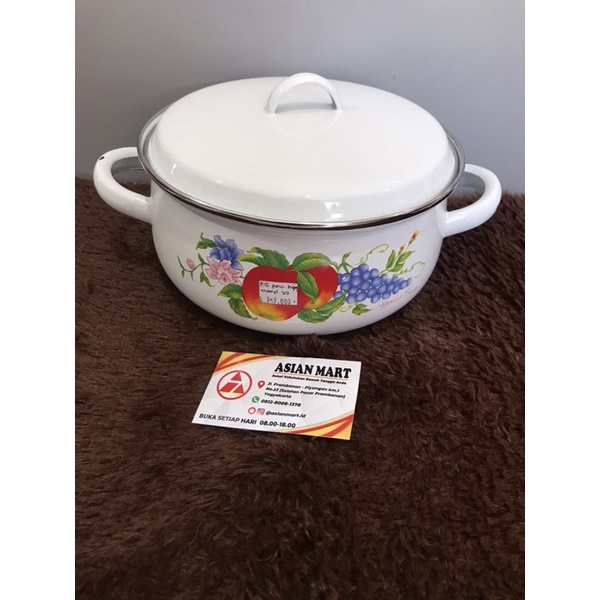 Asianmart KIG Panci Kuping Enamel