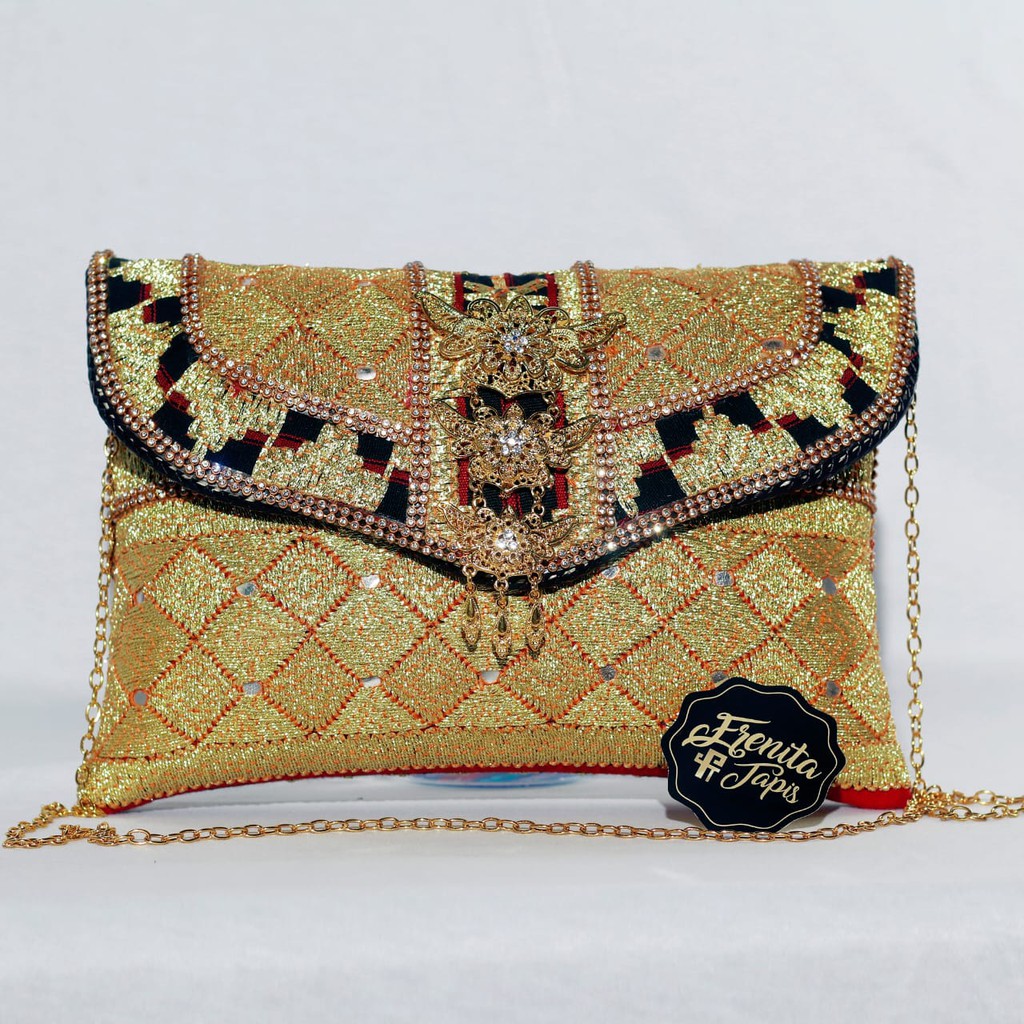 [BISA COD] Clutch Tapis Matakibau Lampung size S M L