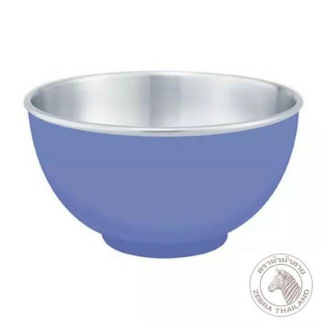 Zebra Colour Bowl 11 Cm (124004) / Mangkok Stainless