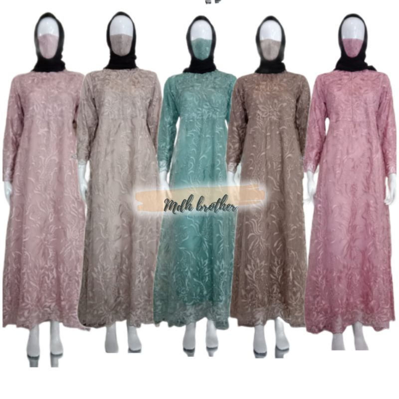 KEBAYA ORIGINAL//GAMIS TILLE TINGKAT BUSUI//By Balli Kebaya