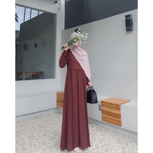 Dahayu Dress Burgundy XS Evolvere (Evolvere_id)