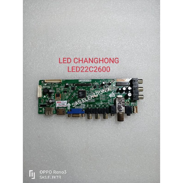 MB MOTHERBOARD MAINBOARD MESIN TV LED CHANGHONG 22 INCH LED22C2600 LED-22C2600