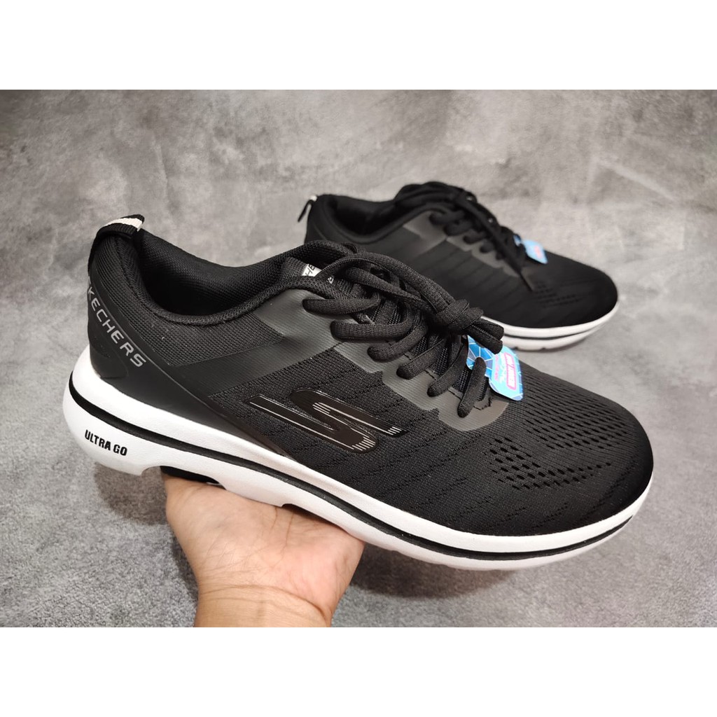 Skechers Go Walk 5 Tali Men / Sepatu Pria / Skechers Pria / Sneakers Pria / Sepatu Tali Pria