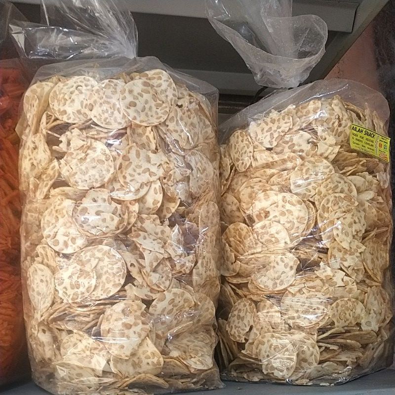 

keripik tempe sagu renyah gurih 1 ball isi 2kg