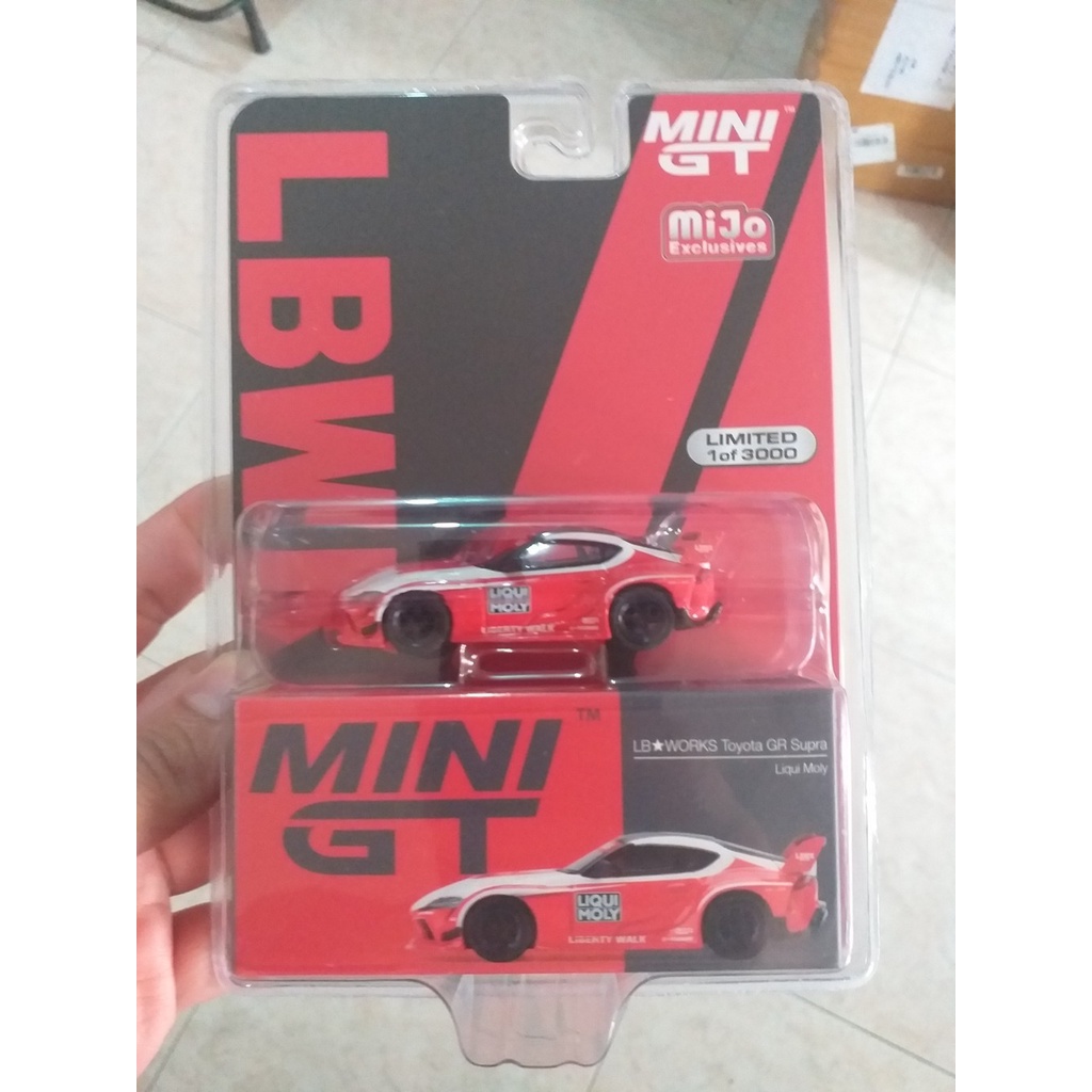 MINI GT 290 - LB★WORKS Toyota GR Supra Liqui Moly MIJO