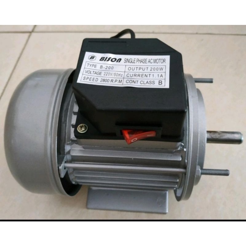 Dinamo Elektro Motor Penggerak Kecil Mini Mesin Parut Bison