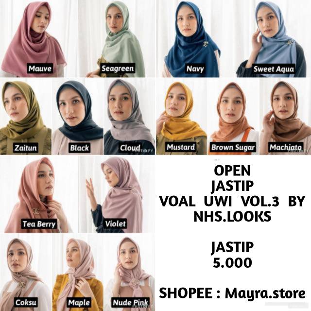 Jastip Nhs Looks Voal Uwi Vol.3