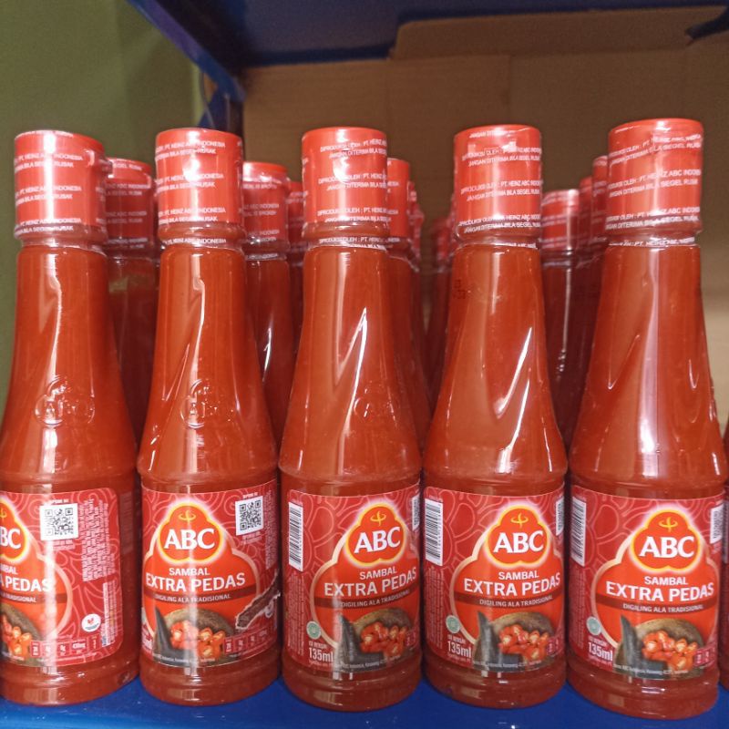 

ABC sambal Extra Pedas/asli 135ml murah