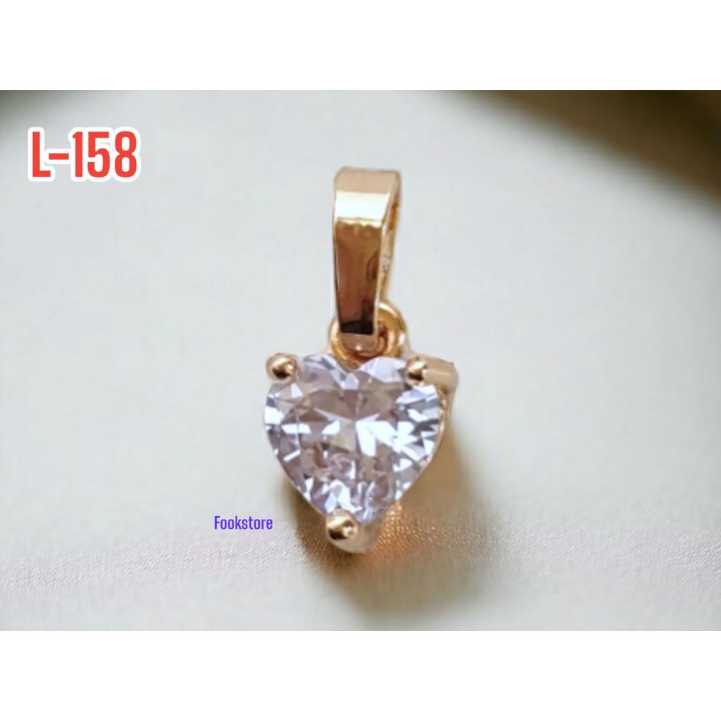 LIONTIN KALUNG PERMATA ZICRON ANTI ALERGI/L-157/L-158/L-161