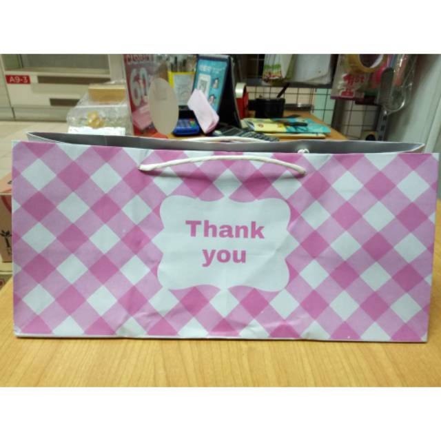 

Paperbag Brownies Tas Kue Pink