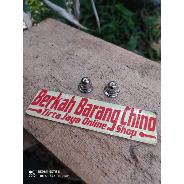 mur topi chrome m8 drat kunci 12 utk head honda gl 100 max pro neotek megapro tiger supra 125 karisma yamaha jupiter vega mio