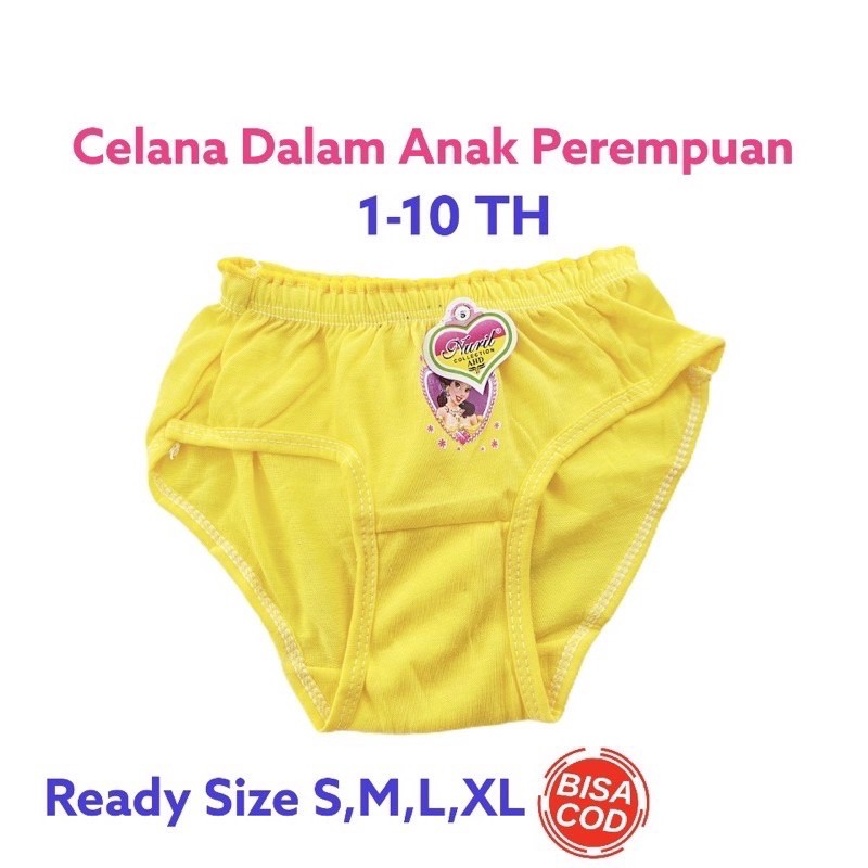 6 PCS CD KANCUT CELANA DALAM ANAK PEREMPUAN CEWEK  BAHAN ADEM / BOKSER ANAK CEWEK