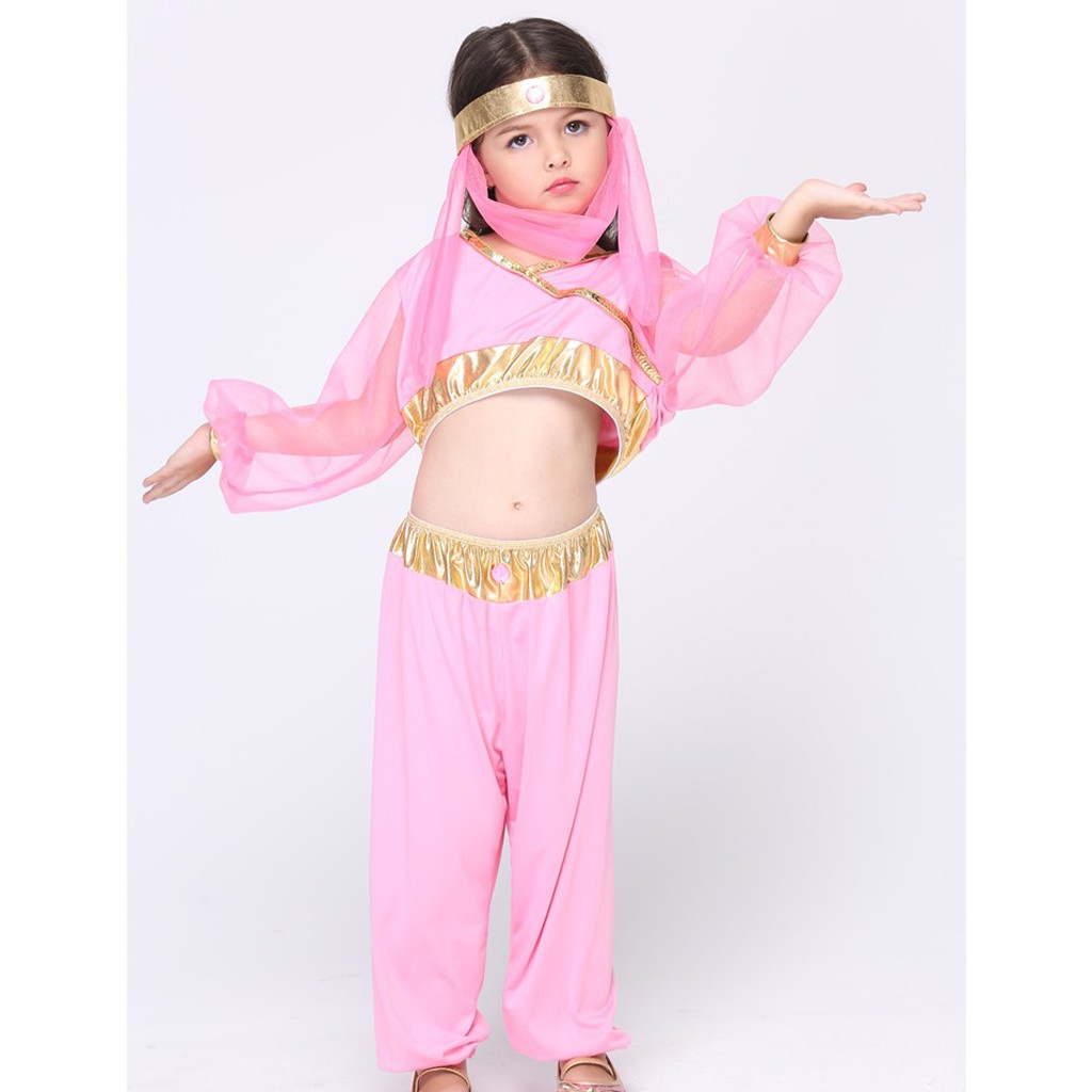 Costume Halloween Party Anak Belly Dance Xl Tb125 Cm princess