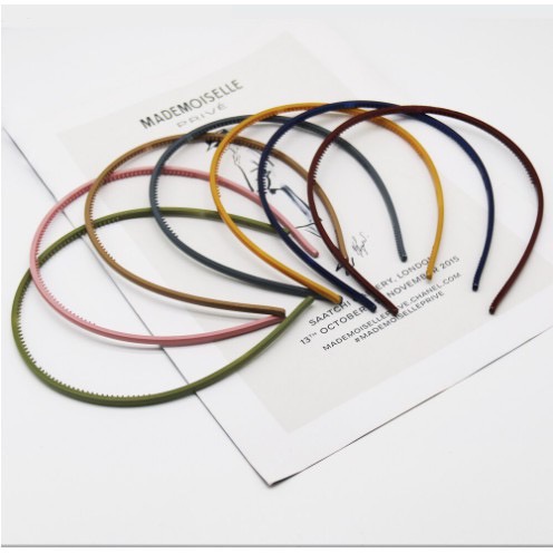 BANDO KOREA DOFF POLOS BANDO THIN MATTE HEADBAND BANDO MATTE BANDO PREMIUM WARNA MH.ID