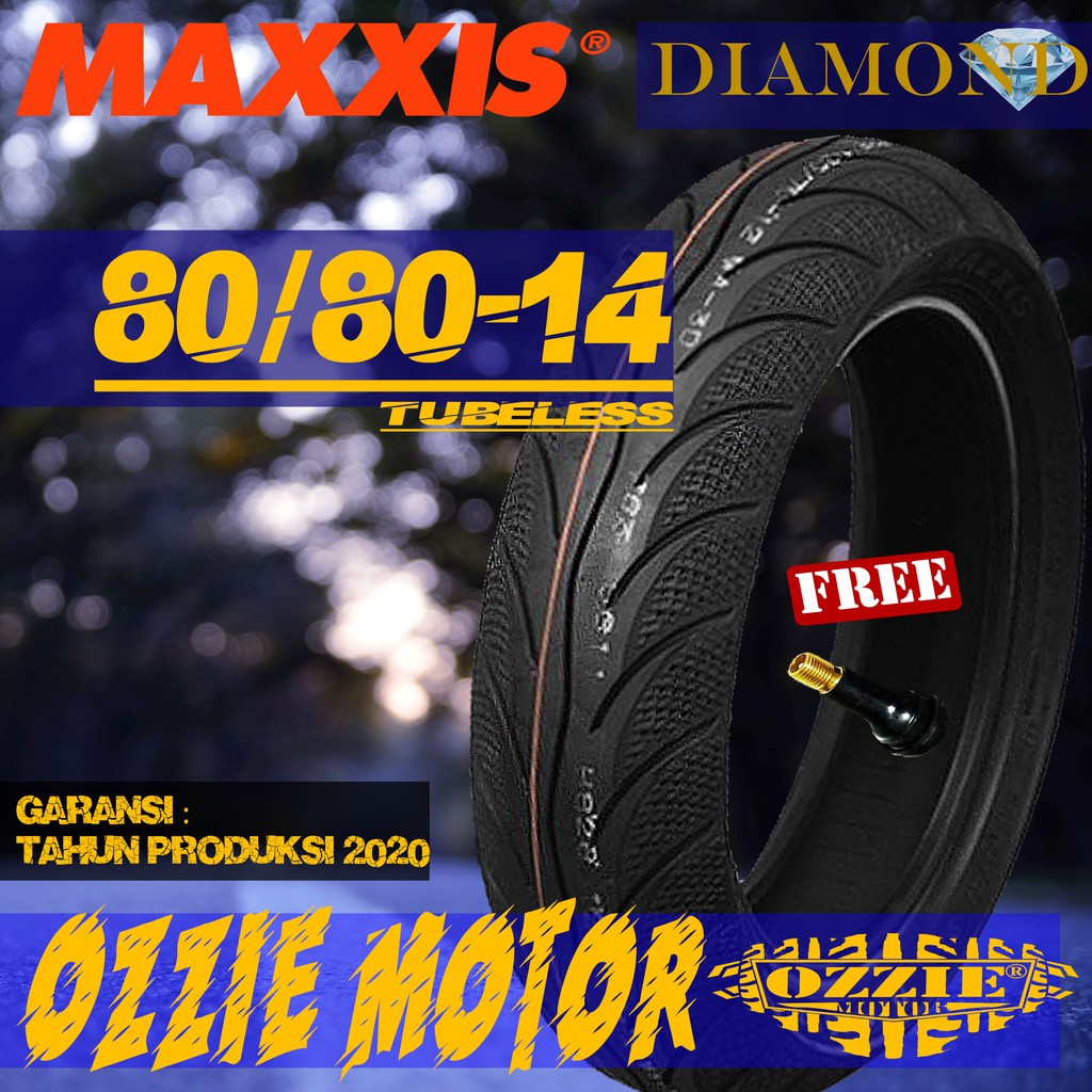 MAXXIS DIAMOND 80/80-14 BAN MOTOR MATIC BEAT VARIO MIO SPACY