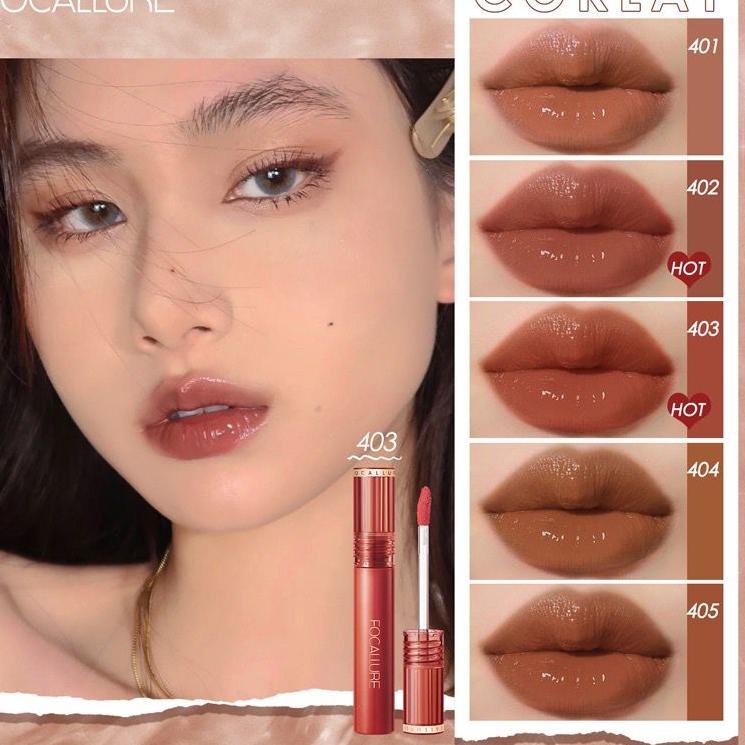 (READY &amp; ORI) Focallure Jelly Clear Glossy gloss Lip Tint Liptint FA 208