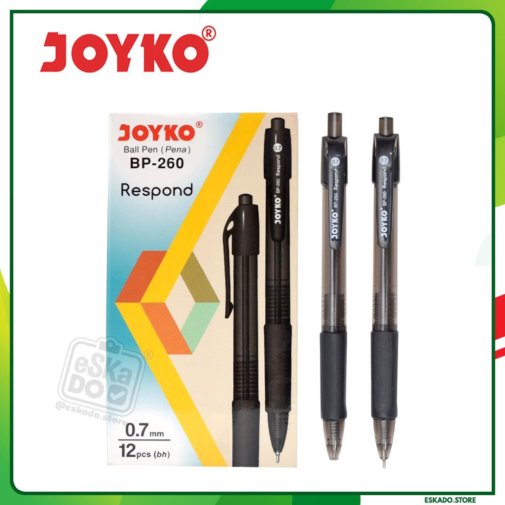 Ball Pen Pulpen Pena Joyko BP-260 Respond 0.7 mm /pcs