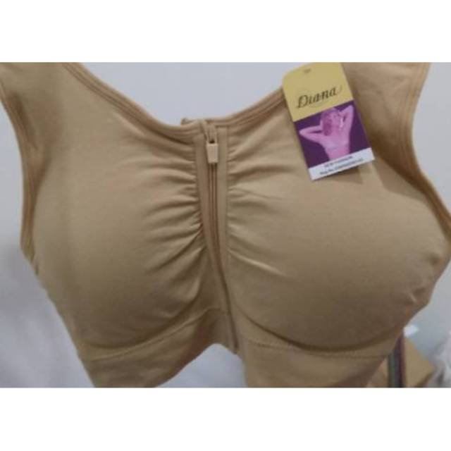 SPORT BRA DIANA ZIPPER
