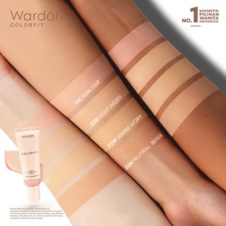 Jual Wardah Colorfit Matte Foundation - Foundation SPF 30 dengan Oil