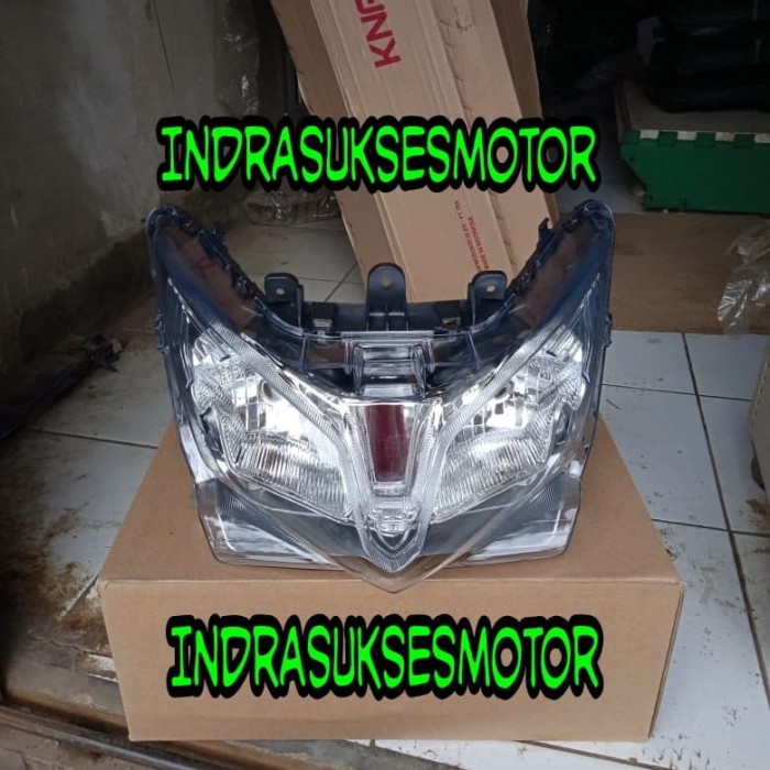 revektor lampu depan motor vario techno 125