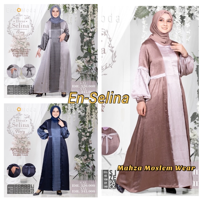 DRESS SELINA || GAMIS ORIGINAL ENDOMODA