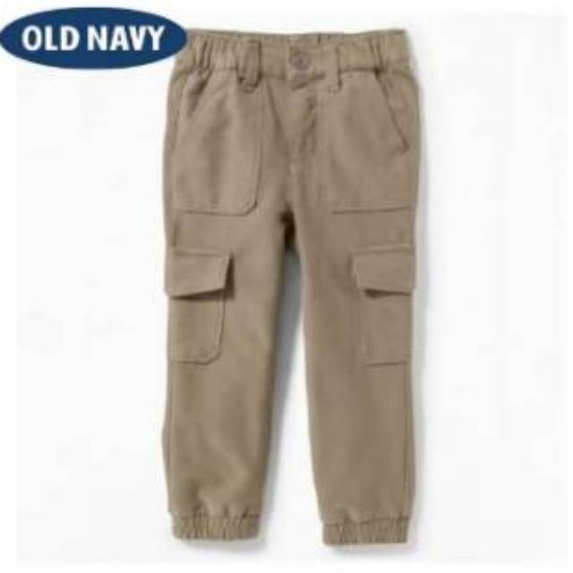Old Navy Jogger Pants Boy - Khaki