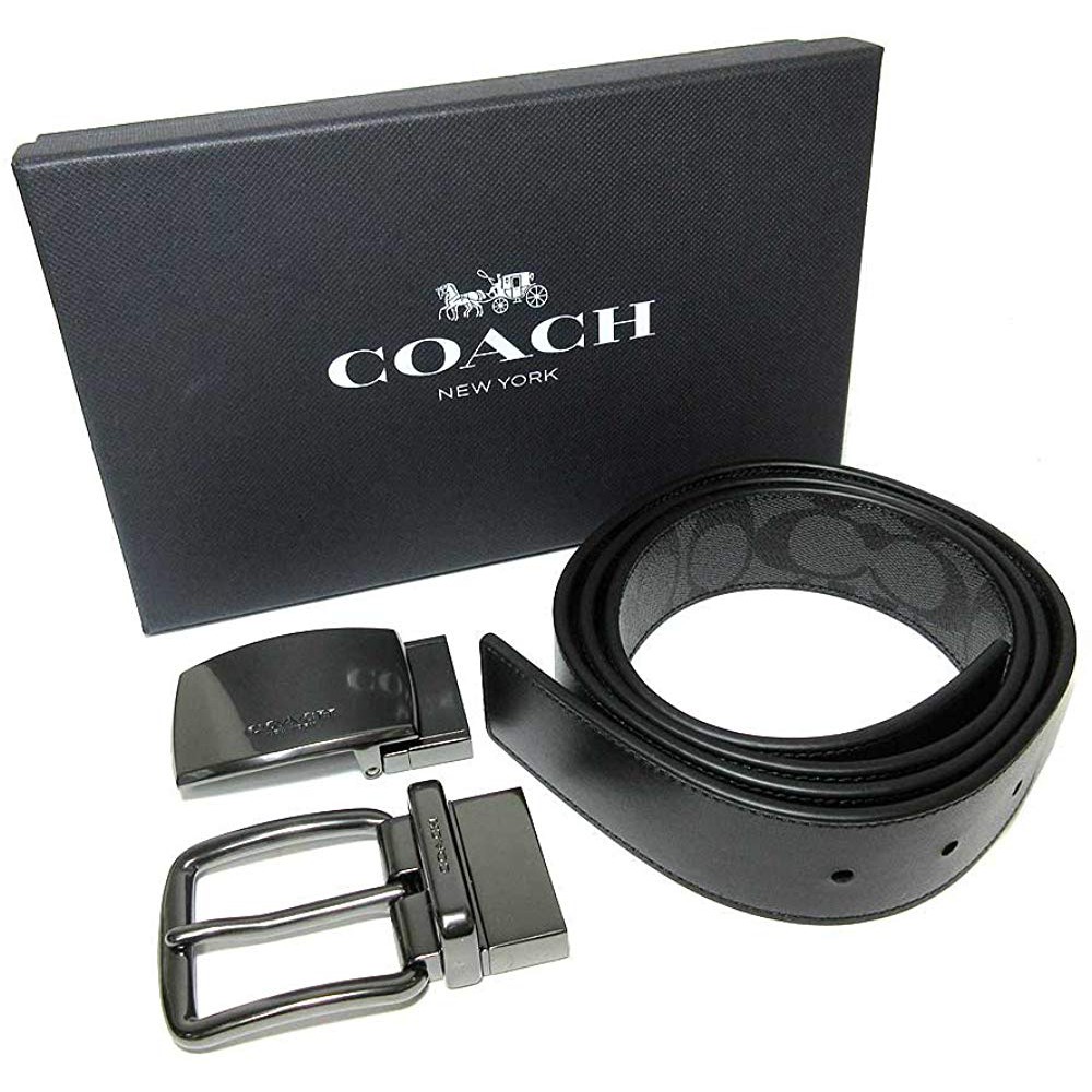 SABUK KULIT PRIA COACH IKAT PINGGANG DB729