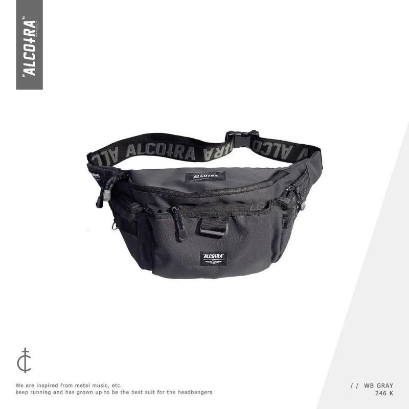WAISTBAG ALCOTRA - GRAY