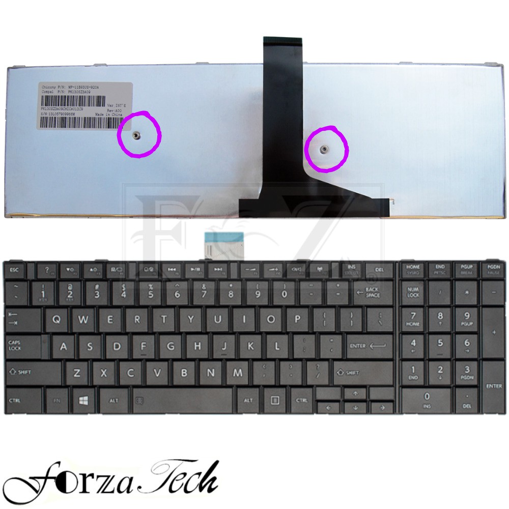 Keyboard TOSHIBA Satellite C75D-A C75-A C70D-A C70-AS C70-AB C70-A 9Z.N7TSV.021 AER15U00310 N6037B00