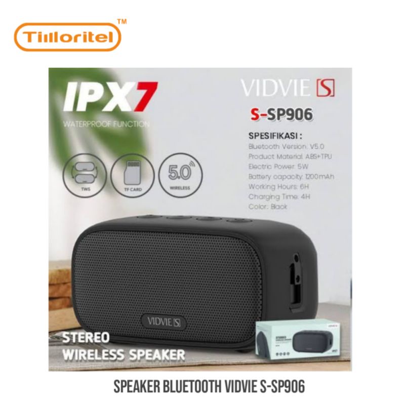 SPEAKER BLUETOOTH VIDVIE S-SP906