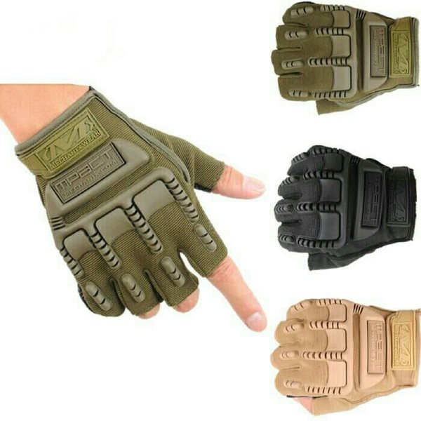 Hot Promo! Sarung Tangan Motor Sepeda Airsoft Gloves Tactical Mechanix Wear 002 Baru!