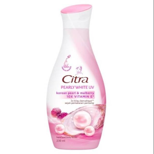 CITRA PEARLY WHITE UV Mutiara / body lotion