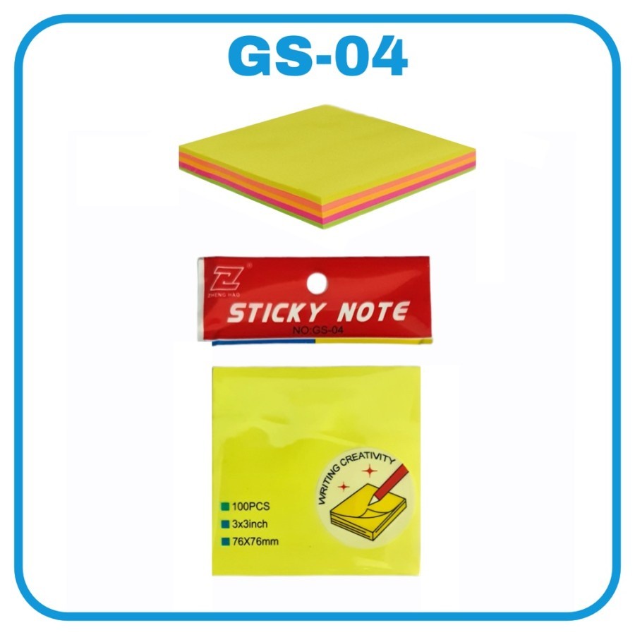 

SJS Sticky Note Rainbow/Stick Note/Notes Tempel/Post IT