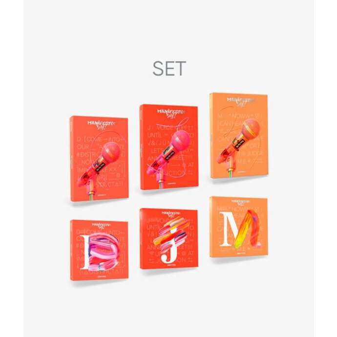 ALBUM MANIFESTO ENHYPEN 3rd MINI ALBUM MANIFESTO: DAY 1  [[READY STOCK]]