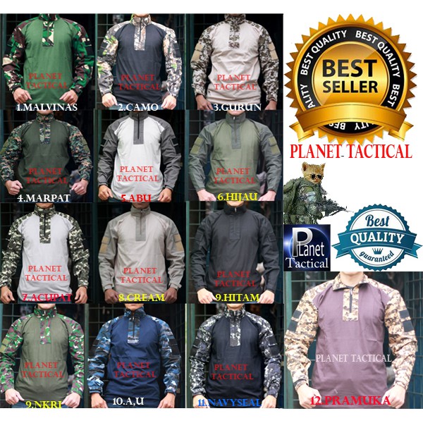 COD !! Baju bdu/Combat shirt ARMY //baju tactical/baju army