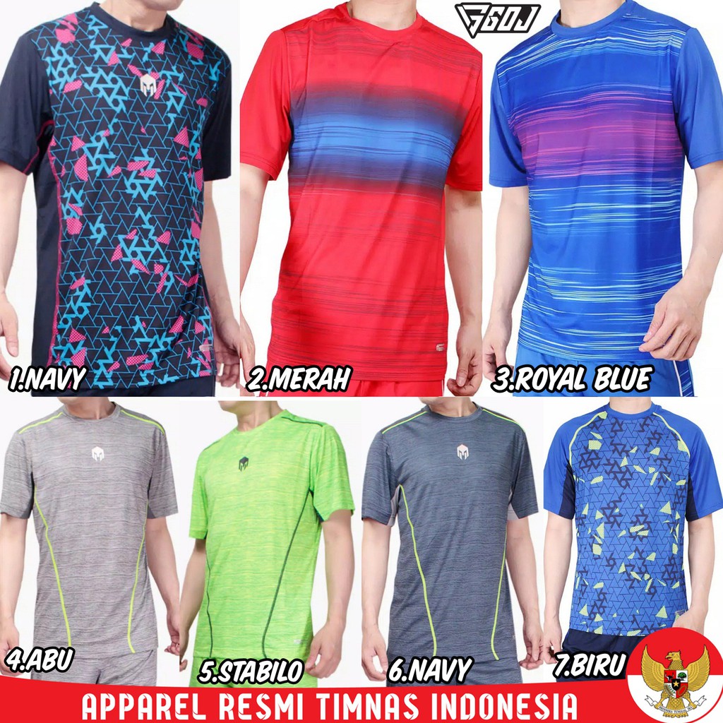 Jersey Olahraga Running Gym Futsal MILLS