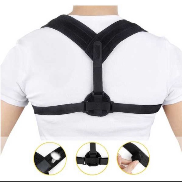 Tali Korektor Postur Punggung Body Harness support bell 90-110cm 10223