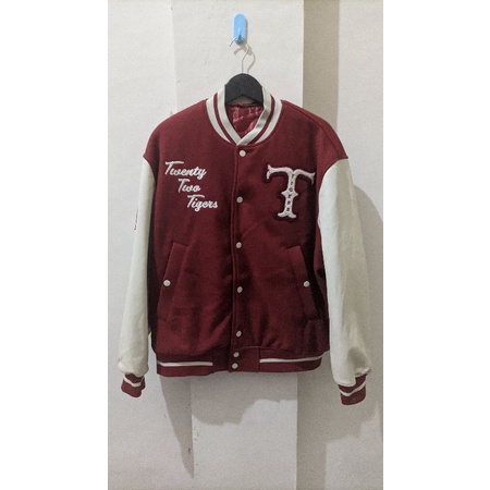 Varsity H&M Twenty Two Tigers UNIV Leather Jacket