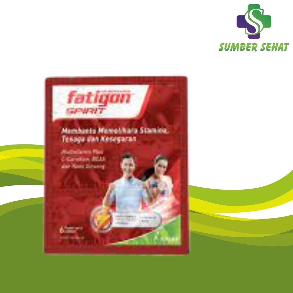 FATIGON SPIRIT STRIP 6 TABLET