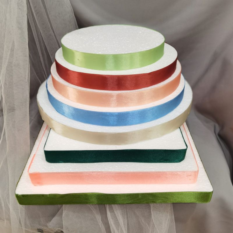 Tatakan Gabus / Alas Gabus Dummy Cake styrofoam / stereofoam