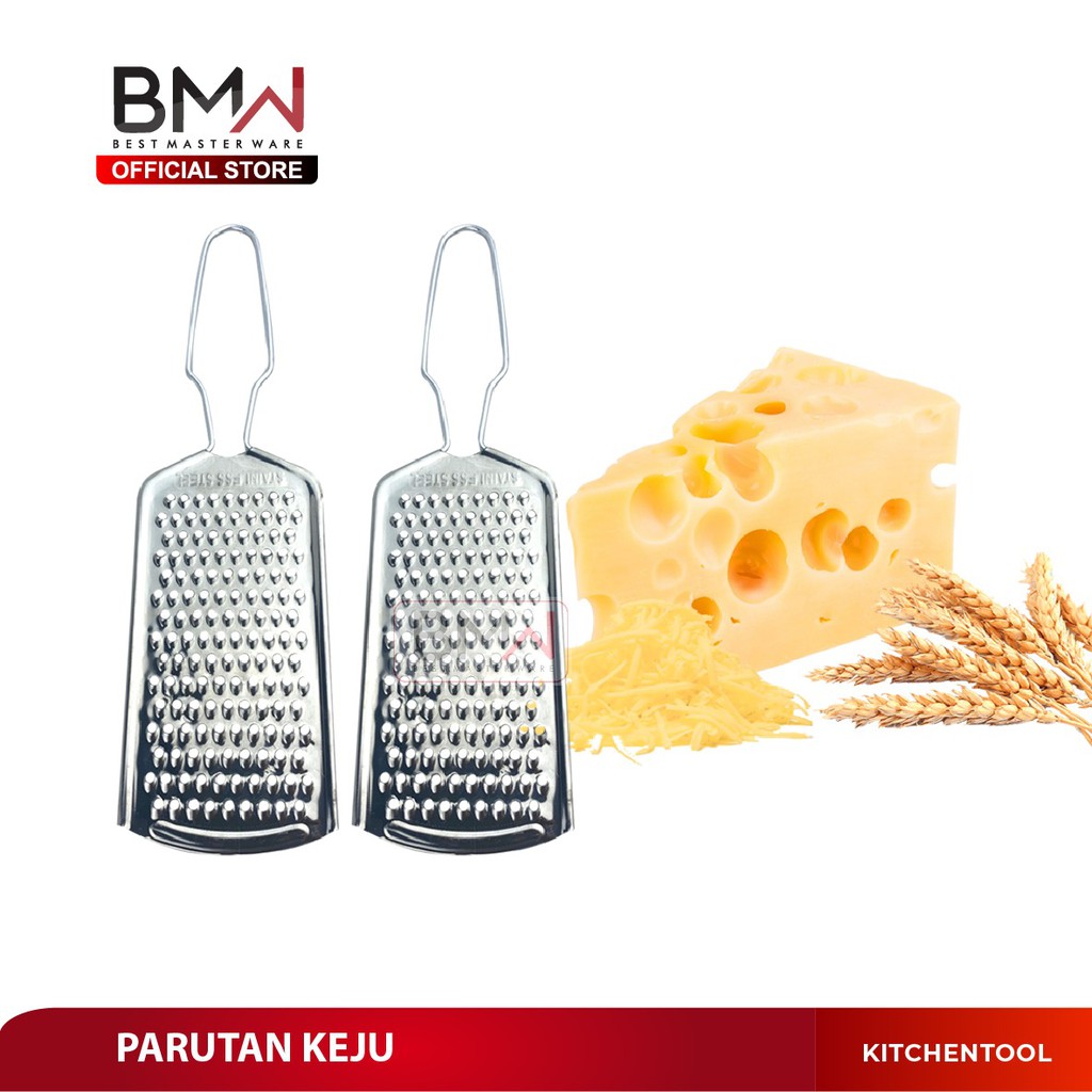 BMW Kitchen Ware - Parutan Keju Stainless Steel Parutan Kelapa martabak tajam tajem serbaguna