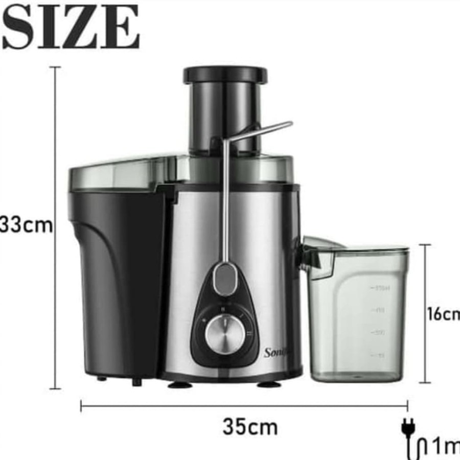 Sonifer SF-5522 Juicer Extractor 1 Liter Alat Peras Jeruk Elektrik