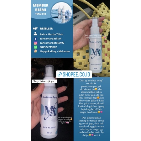 MADEO Deodorant Spray