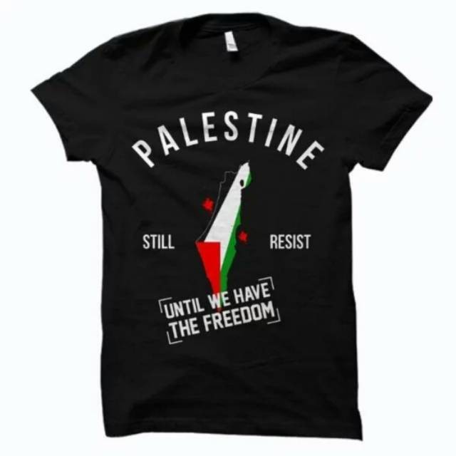 KAOS PANJANG SAVE GAZA PALESTINE 24 - Kaos Bendera palestina PETA PALESTINA - Kaos Palestina