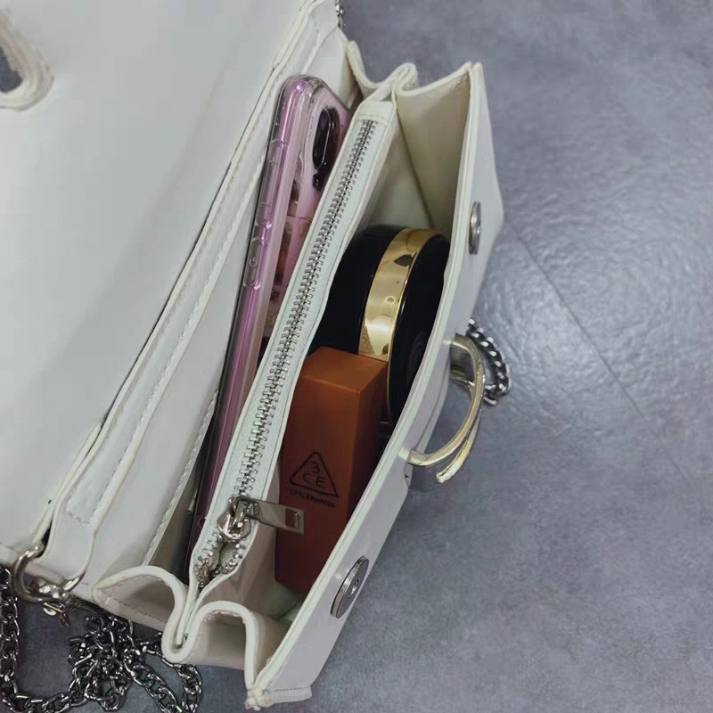 (COD)tas impor wanita handbag bagus  fashion  bahan  kulit sentetis selempang tali rantai