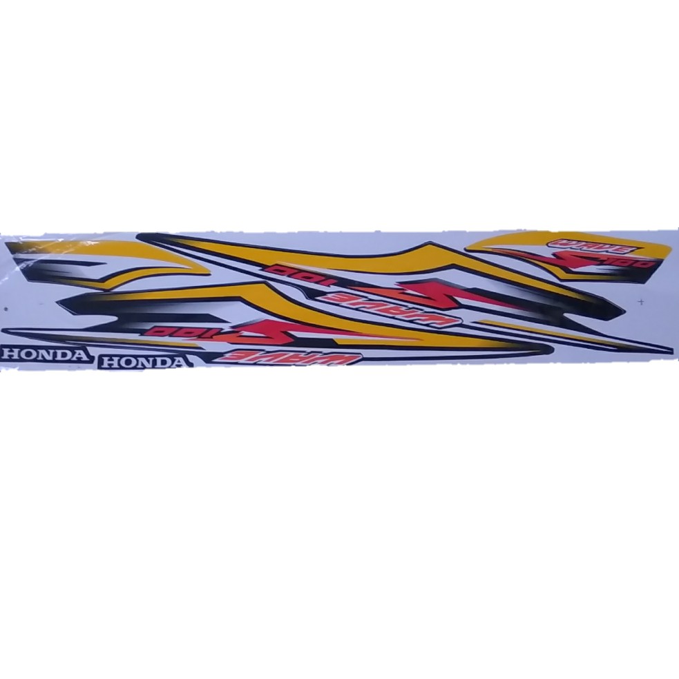 Stiker Motor Striping Motor Honda Supra Fit New Variasi Wave S 100